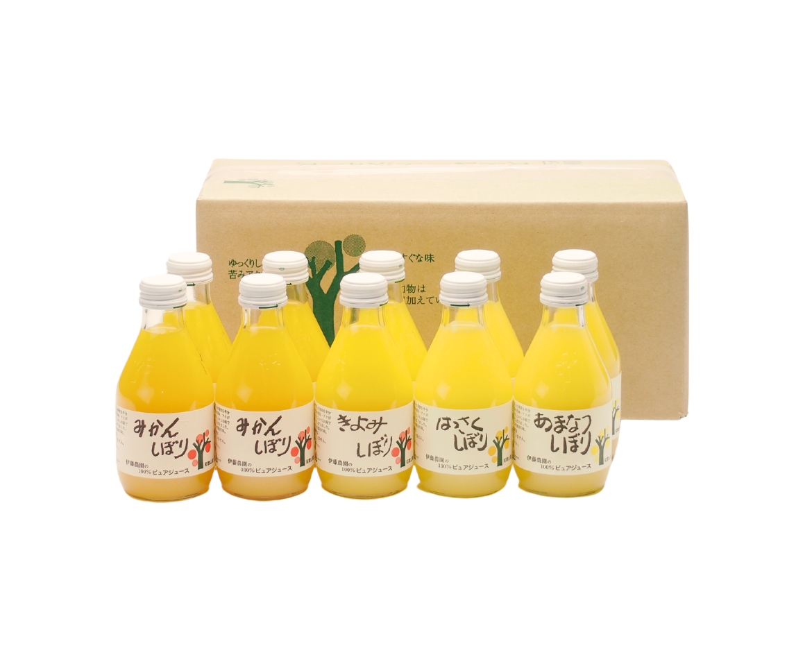 100%ピュアジュース 10本セット(180ml×8)