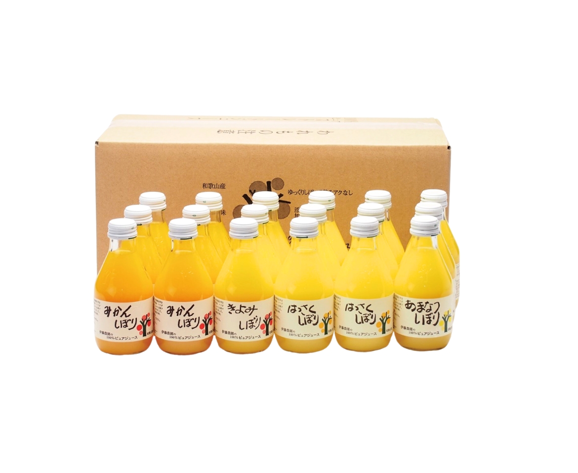 100%ピュアジュース 18本セット(180ml×8)